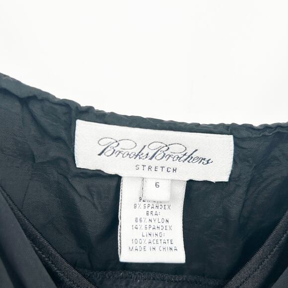 Brooks Brothers Womens Y2K Party Going Out Stretch Silk Blend Cami Slip Dress 6 - Picture 4 of 8